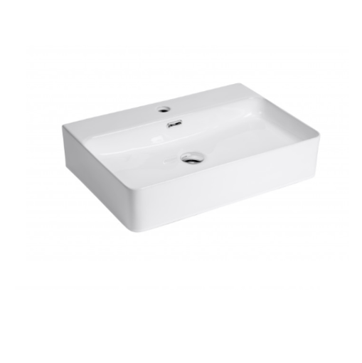 Slika UMIVAONIK NADGRADNI MINOTTI 60x42.5x13.5 - PRAVOKUTNI SA RUPOM ZA MIJEŠALICU