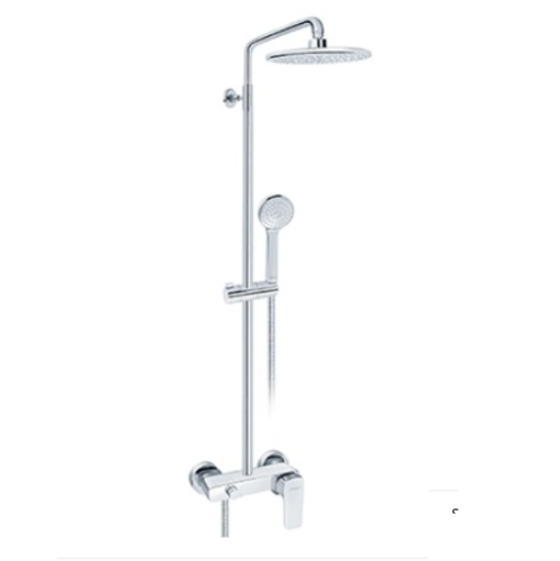 Slika USPONSKI TUŠ ROSAN STOLZ SA MIJEŠALICOM UWLA 6 L/min (RUŽA 220mm zglobna)