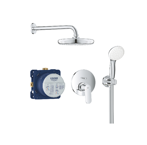 Slika PODŽBUKNI SET GROHE EUROSMART COSMOPOLITAN (RUŽA FI 210mm)