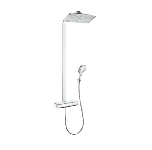 Slika USPONSKI TUŠ HANSGROHE RAINDANCE SELECT SA TERMOSTATSKOM MIJEŠALICOM (RUŽA 360x190mm)