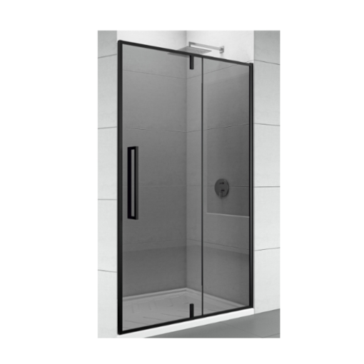 Slika TUŠ VRATA COPEN ABSOLUTE BLACK 120X200 CRNI/SIVO