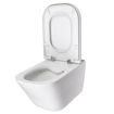 Slika WC ŠKOLJKA ROCA THE GAP SQUARE - CLEAN RIM (54x35cm)