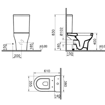 Slika SET WC MONOBLOK VITRA VARIO + DURAPLAST SOFTCLOSE DASKA