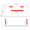Slika SAUNA INFRACRVENA RUBY 2 - 120 x 100 x 195 cm - 2 OSOBE