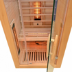 Slika SAUNA INFRACRVENA MALMO 1 - 90 x 90 x 190 cm - 1 OSOBA