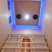 Slika SAUNA INFRACRVENA MALMO 1 - 90 x 90 x 190 cm - 1 OSOBA