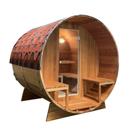 Slika SAUNA FINSKA BERGEN VANJSKA - 189 x 220 x 191,5cm - 4 - 6 OSOBA