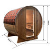 Slika SAUNA  FINSKA TROMSO L VANJSKA - 189 x 180 x 191,5cm - 4 OSOBE