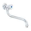 Slika SLAVINA ZIDNA ROSAN 1/2" DONJI IZLJEV 200 mm HLADNA VODA