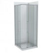 Slika TUŠ KABINA COPEN DEVON200 80x80x200 KVADRATNA SILVER/PROZIRNO