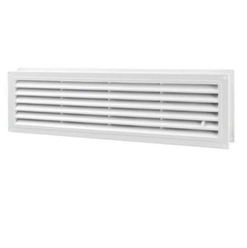 Slika REŠETKA VENTILACIJSKA PVC ZA VRATA 44CM BIJELA