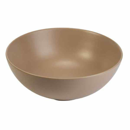 Slika UMIVAONIK NADGRADNI MINOTTI Ø41.5x15.5 BEŽ MAT