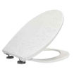 Slika WC DASKA BEMIS FIORE DUROPLAST SOFTCLOSE - TAKE OFF ANTIBAK.BIJELA PVC