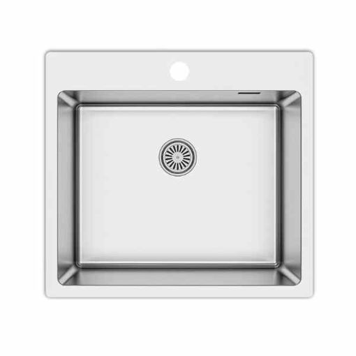 Slika SUDOPER METALAC IDEAL 55 x 50,5 x 20cm INOX fi90