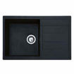 Slika SUDOPER METALAC ATOS PLUS 78 x 50 x 21.5cm xGranit CRNA fi90