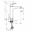 Slika MIJEŠALICA ZA UMIVAONIK HANSGROHE FOCUS 190 BEZ ODV.SETA UWLA 5L