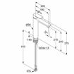 Slika MIJEŠALICA ZA UMIVAONIK KLUDI PURE&STYLE 215 MM