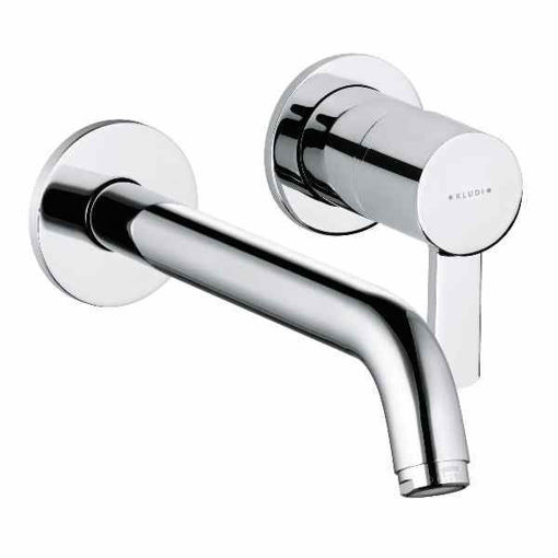 Slika MIJEŠALICA ZA UMIVAONIK KLUDI ZENTA PODŽBUKNA KROM - IZLJEV 230mm