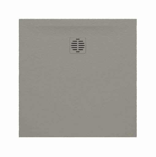 Slika TUŠ KADA STONE 80x80 LIJEVANI MRAMOR CEMENT