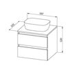 Slika BAZA S UMIVAONIKOM STELLA TOP 60x53x52 - Halifax natur