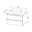 Slika BAZA S UMIVAONIKOM STELLA TOP 80x53x52 - Halifax natur