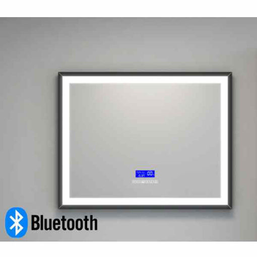 Slika OGLEDALO AQS CONNECT 80x64x4 LED, SENZOR, GRIJAČ, USB, RADIO, BLUETOOTH