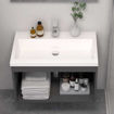 Slika BAZA S UMIVAONIKOM BASIC 60x45x56 - dijamant siva