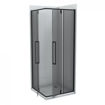 Slika TUŠ KABINA COPEN ABSOLUT BLACK 90x90x200 CRNI/SIVO