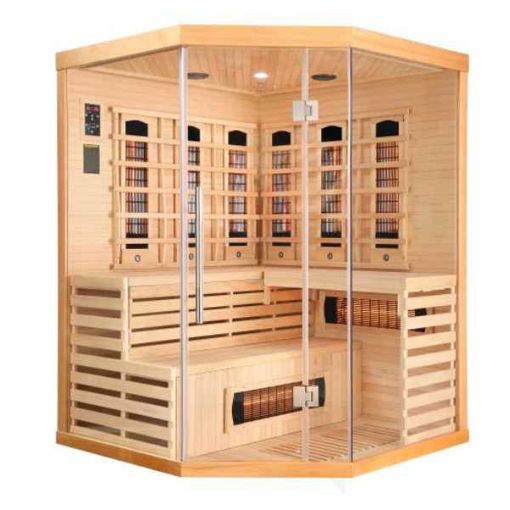 Slika SAUNA INFRACRVENA DELUXE - 150 x 150 x 200cm - 3-4 OSOBE