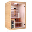 Slika SAUNA INFRACRVENA/FINSKA TWINCOMBI - 130 x 120 x 200 cm - 2 OSOBE