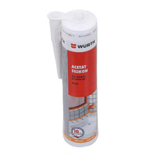 Slika SILIKONSKO BRTVILO WURTH A 310ML BIJELO