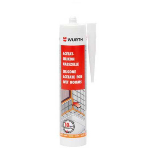 Slika SILIKON SANITARNI WURTH 310ML TRANSPARENT