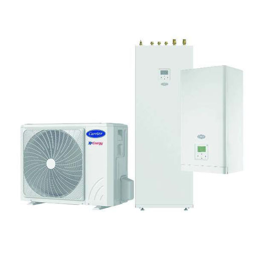 Slika DIZALICA TOPLINE CARRIER XP ENERGY 38AW-R/80AW-R 4 kW 230V MBH SPLIT S INTEGRIRANIM GRIJAČEM
