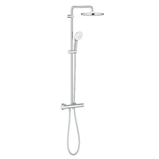Slika USPONSKI TUŠ GROHE NEW TEMPESTA COSMOPOLITAN SA TERMOSTATSKOM MIJEŠALICOM (RUŽA FI 250mm)