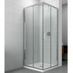 Slika TUŠ KABINA COPEN ATLAS PRO 80x80x195 KVADRATNA SILVER/PROZIRNO