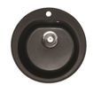 Slika SUDOPER METALAC X VENERA Φ51 x 18 SA SIFONOM FI90 CRNI