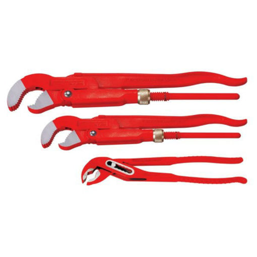 Slika SET (3 KOM) KLIJEŠTA ZA CIJEVI ROTHENBERGER - 1"-6/4"