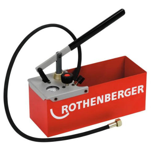 Slika PUMPA ZA PROVJERU TLAKA ROTHENBERGER TP 25 RUČNA (DO 25 BARA)