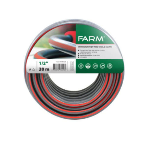 Slika CRIJEVO ZA VODU VRTNO BASIC 1/2" 20m