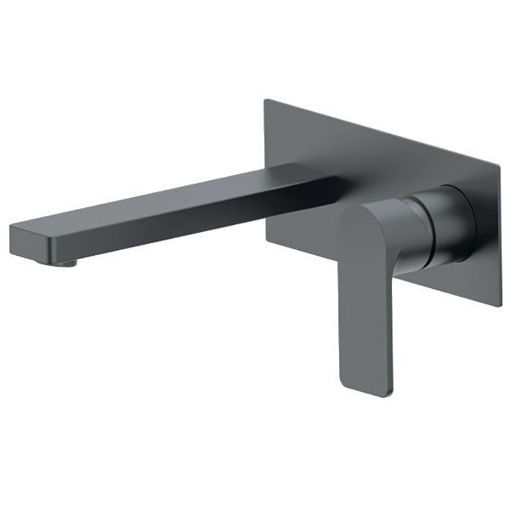 Slika MIJEŠALICA ZA UMIVAONIK COPEN PODŽBUKNA GUN METAL IZLJEV 200Mmm KOMPLET