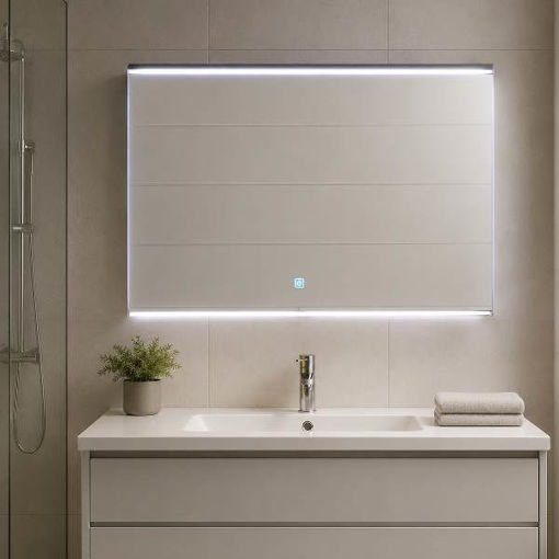 Slika OGLEDALO KIMIC 100x70cm LED TOUCH