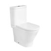 Slika WC ŠKOLJKA ROCA THE GAP ROUND ZA MONOBLOK RIMLESS VARIO ISPUST 37x60x79 -BACK TO WALL (BEZ VODOKOTLIĆA!)