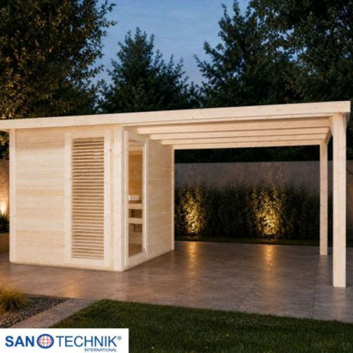 Slika SAUNA FINSKA RAUMA 460 x 230 x 220cm - 4-5 OSOBA