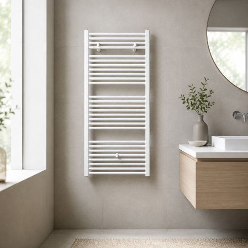 Slika KUPAONSKI RADIJATOR BONUM LINE 149x62 BIJELI (1126W)